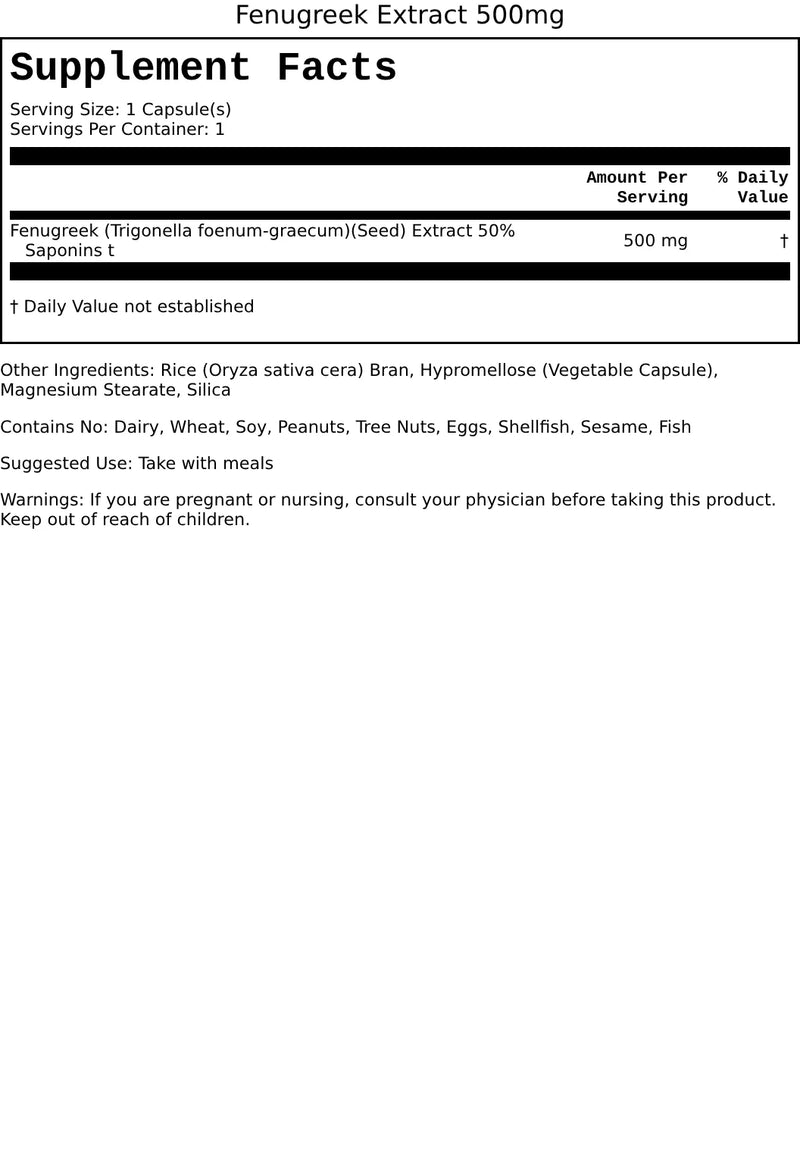 Supplement facts