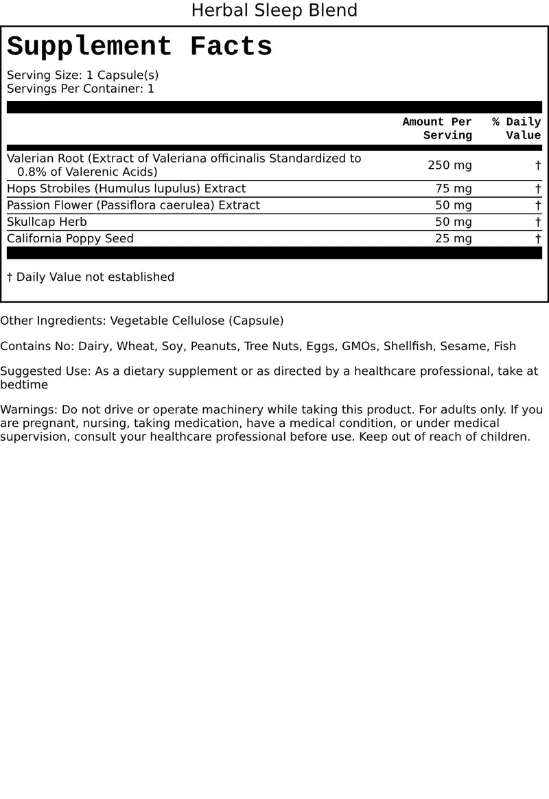Supplement facts